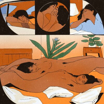 Azzurro Velluto Imaginary memories Eged Enikő leszbikus digitális nyomat