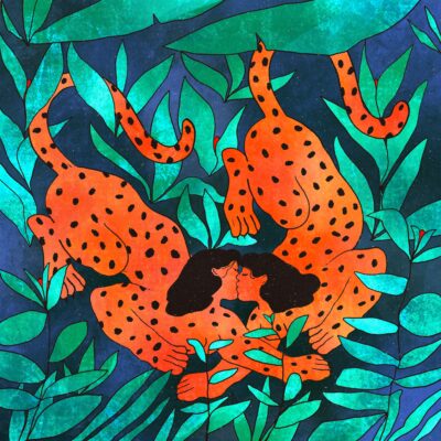 Azzurro Velluto Imaginary memories Eged Enikő leszbikus digitális nyomat